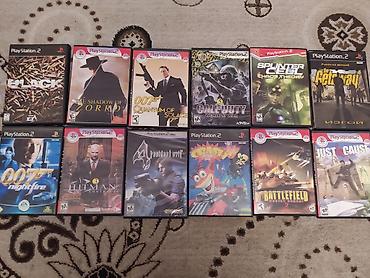 Видеоигры и приставки: PlayStation 2 üçün böyük fiziki disk kolleksiyası PS2 üçün müxtəlif — 5