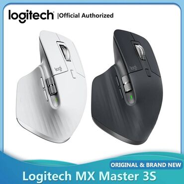 Другие аксессуары: Беспроводная мышь Logitech Mx Master 3S Общие характеристики Тип