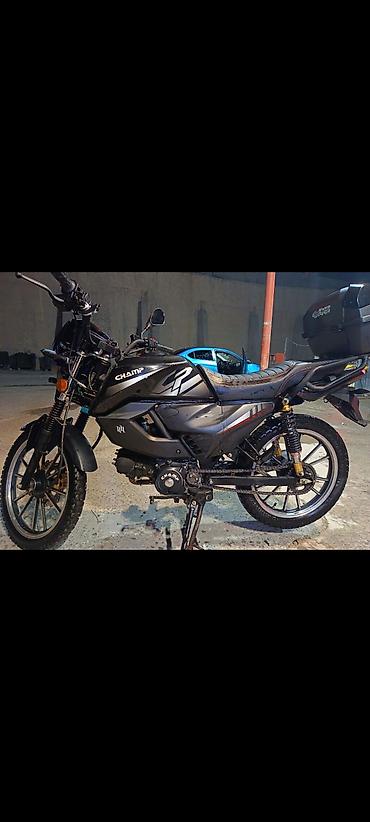 idman velosipedi type 1: CHAMP R1 moped/motosiklet - Rəng: qara, idman üslublu gövdə — 2