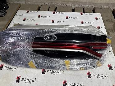 black: Крышка багажника Hyundai, 2018 г., Б/у, Оригинал — 3