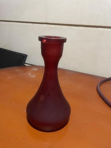 Məhsul: Şüşə nargilə kolbası (flakon) - Material: qalın şüşə - Rəng