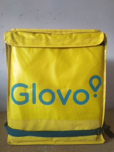 оборудование для пиццерии: Сумка GLOVO почти новая. Цена 1500с