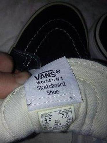 Patike: VANS ZENSKE PATIKE ORG. SPECIJAL TOP PREVRNUTA KOZA AKCIJA | UKOLIKO — 17