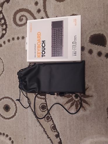 windows telefonlar: RECCI RC-K01 Tri-Fold Bluetoot klaviatura touchpad ilə - Portativ — 3