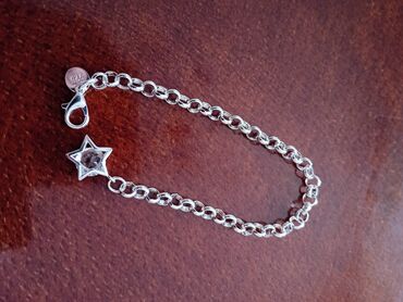 narukvice swarovski: Chain bracelet, Material: Silver