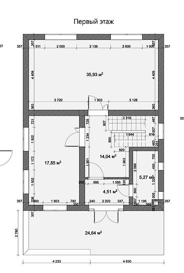 Продажа домов: Дом, 300 м², 6 комнат, ПСО (под самоотделку) — 4