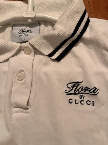 Majice kratkih rukava: Gucci, M (EU 38), Pamuk, bоја - Bela