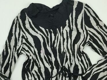 bluzki czarne z długim rękawem: Blouse, S (EU 36), condition - Good