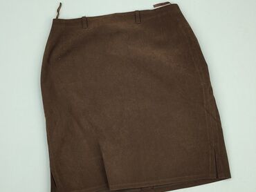 brązowa spódnice rozkloszowane: Spódnica, M, stan - Dobry