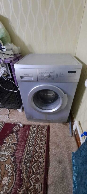 Paltaryuyan maşınlar: Paltaryuyan maşın Siemens, 5 kq, İşlənmiş, Avtomat, Qurutmasız, Kredit yoxdur