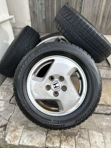 запаска 15: Литые Диски R 15 Honda, Комплект, отверстий - 5, Б/у