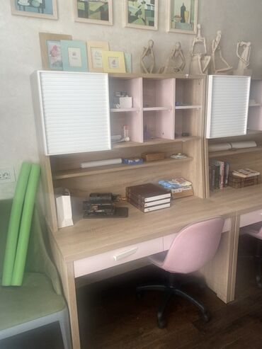 Yataq otağı dəstləri: 2 təknəfərlik çarpayı, 2 tumba, Tumba, Komod, Türkiyə, İşlənmiş — 6