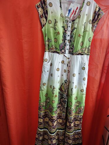 платье с фатиновой юбкой в пол: Күнүмдүк көйнөк, Жай, Узун модель, Пахта