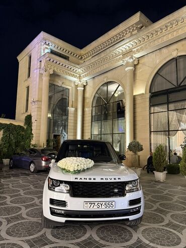 Разработка сайтов и продвижение в интернете: Toy və xüsusi günlər üçün ağ Range Rover və ağ kabriolet (Ford