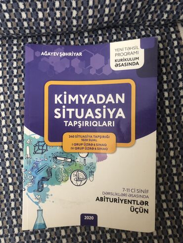 abituriyent jurnali 7 2020 pdf yukle: Kimya Testlər 11-ci sinif, 1-ci hissə, 2020 il