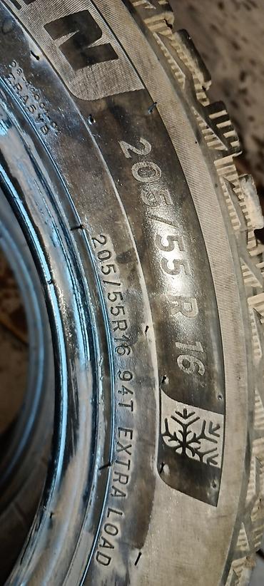 зимние шины шыповый 15: Продаются 2 зимние шипованные шины Michelin. Характеристики: - Бренд — 8