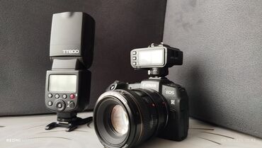 Mətbəx texnikası: Canon Rp+Rmount yeni+canon 50mm 1.4f obyektiv+flas+flas tetikleyici
