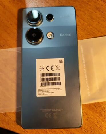 оперативная память golden memory: Redmi, Redmi Note 13 Pro, Колдонулган, 256 ГБ, түсү - Көк, 2 SIM