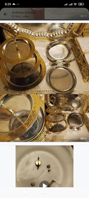 Digər dəstlər və servizlər: Mavi sürahi və stəkan dəsti - Dəst: 1 ədəd sürahi + 6 ədəd stəkan - — 13