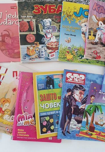 Knjige i stripovi: Knjige za decu - sve kao novo, za razlicite uzraste, za decake i — 8