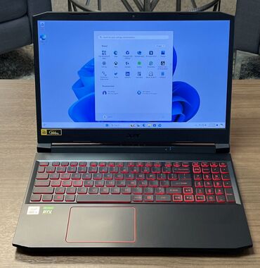 Ноутбук, Acer, 16 ГБ ОЗУ, Intel Core i5, 15.6 ", Новый, Игровой, память SSD