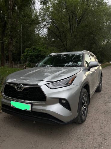 самая дорогая машина в кыргызстане: Toyota Highlander: 2021 г., 3.5 л, Автоматические, Бензин, Внедорожник