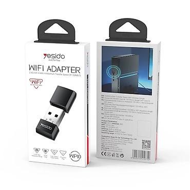 wi fi adapter: Kateqoriya: Adapterlər Brend: Yesido Model: WP10 Məhsul: Wi‑Fi — 1