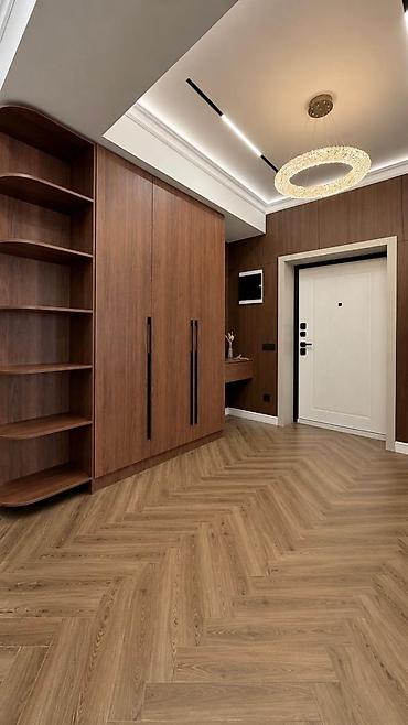 3 комнатная квартира ош: 3 комнаты, 90 м², Кок-Жар ж/м Элитка, 6 этаж, Дизайнерский ремонт — 3