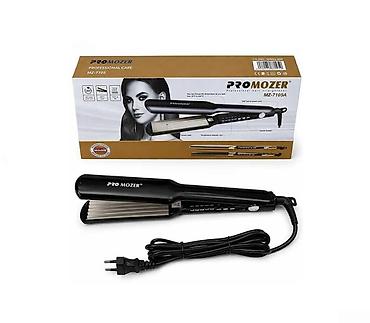 Техника и электроника: Promozer MZ-7105A saç ütüsü Promozer SAC UTUSU MZ-7105A 🟢 Rəsmi iş — 1