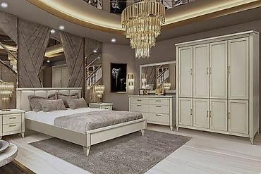 Кухонные гарнитуры: Кухонный гарнитур, цвет - Серый, МДФ — 12