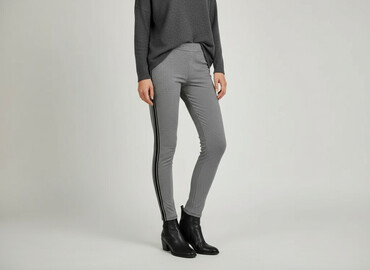 tommy hilfiger legginsy damskie: Legginsy Eleganckie damskie, rozmiar L