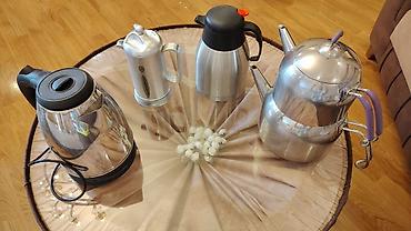 lipid cay: Çay dəsti, rəng - Bənövşəyi, Metal — 2