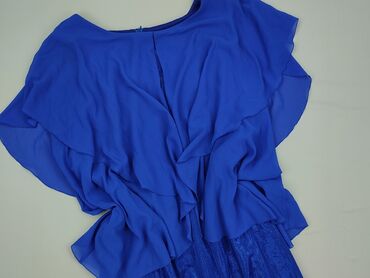 długa obcisła sukienki z rozcięciem: Women`s dress, size 4XL (EU 48)