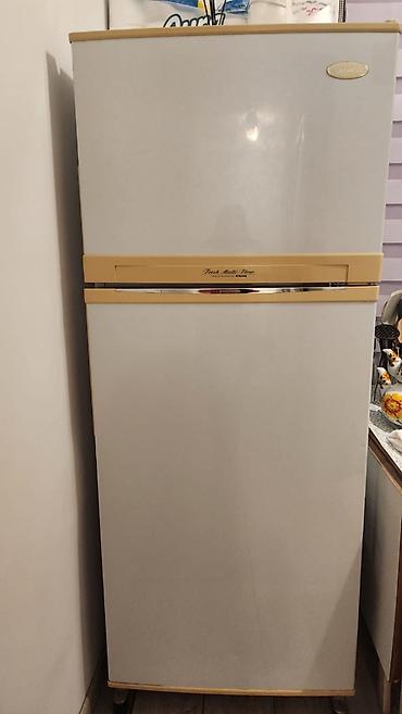 soyuducu 100: İşlənmiş 2 qapılı Daewoo Soyuducu Satılır, rəng - Boz, Təkərli — 1