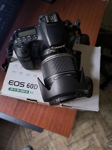 canon video: Canon EOS 60D fotoaparat – EF-S 18-200mm IS Kit - Korpusu: Canon EOS — 1