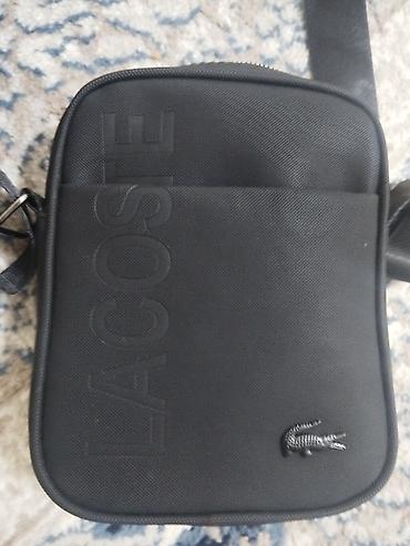 ray ben: Сумка через плечо Lacoste, компактная и функциональная. ТОРГА НЕТ — 1