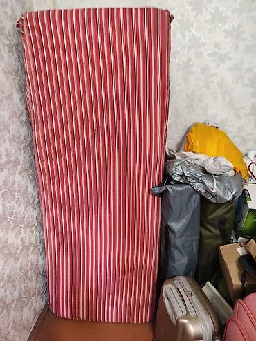 bed sheets: Спальный матрас, Б/у, Односпальный, Пружинный, Другой бренд, Матрасы средней жесткости, Самовывоз — 1