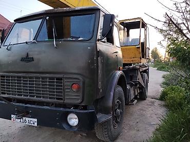 кран маз: Автокран, МАЗ, 1986 г., 14 м — 1