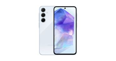 Samsung: Samsung Galaxy A55, Новый, 256 ГБ, цвет - Голубой