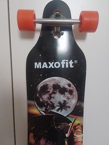 Trotineti, skejtbordovi i hoverbordovi: Longboard Skejtbord MAXOfit – drop-through komplet - Deck: višeslojni — 11