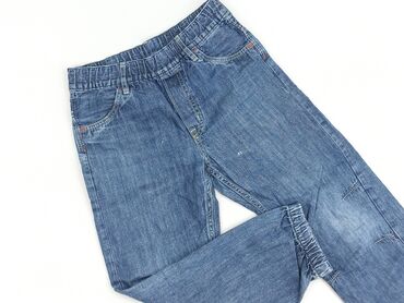 levi's boyfriend jeans: Spodnie jeansowe, 8 lat, 128, stan - Dobry