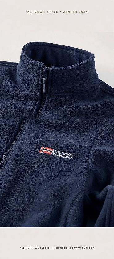 эрк элден: Мужская флисовая куртка OUTDOOR NORWAY — Winter 2026 - Плотный — 3