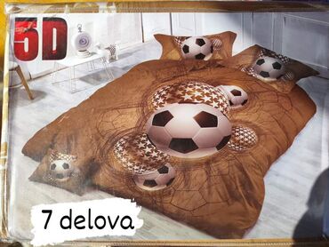 Posteljina: Posteljine matirani satenski pamuk Set sadrzi 7 delova: Cena: 3200 din — 3