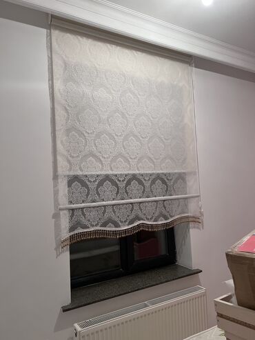 Жалюзи и рольшторы: Жалюзи Бишкек Ролшторы Дуэт с каймой и бусинкой Изготавливаем любые — 10