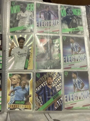 Kolleksiya kartları: Panini Top Class – Pure Football kolleksiya albomu və içində seçmə — 2