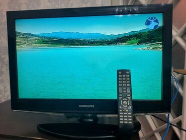 атв в Азербайджан | Аксессуары для ТВ и видео: Samsung 130 AZN 66-dioqnal.USB, HDMİ, ATV + kart yeri.Əla