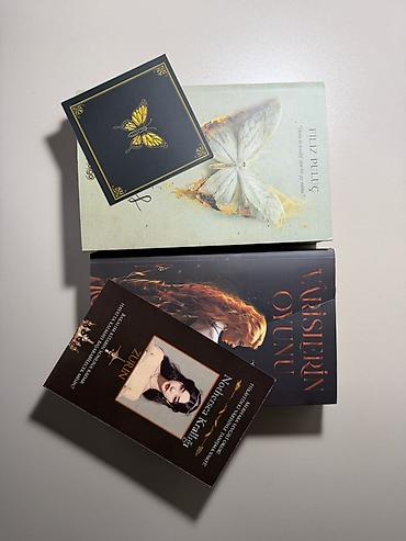 Kitablar və jurnallar: Satılır: 2 kitabdan ibarət paket 1) Ateş – YANMAK (Filiz Puluç, ingd9 — 2