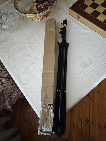 iphone 13 minu: Foto/video üçün tək dayaq tripod stativ:2m+ uzunluq - Material — 1
