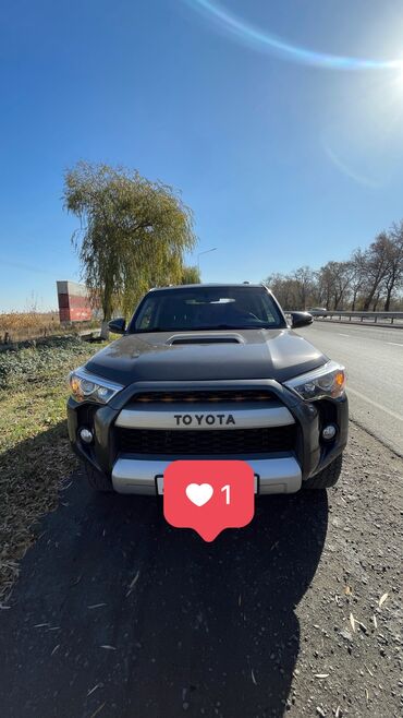 тойота фураннер: Toyota 4Runner: 2019 г., 4 л, Автомат, Бензин, Внедорожник