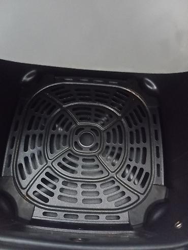 hoffman telefon: Hoffmann hava fritözü (air fryer) - Rəng: boz/qara, qızılı haşiyəli — 4